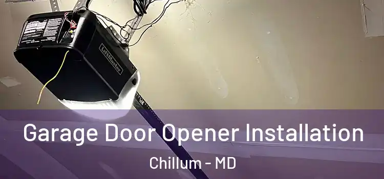  Garage Door Opener Installation Chillum - MD